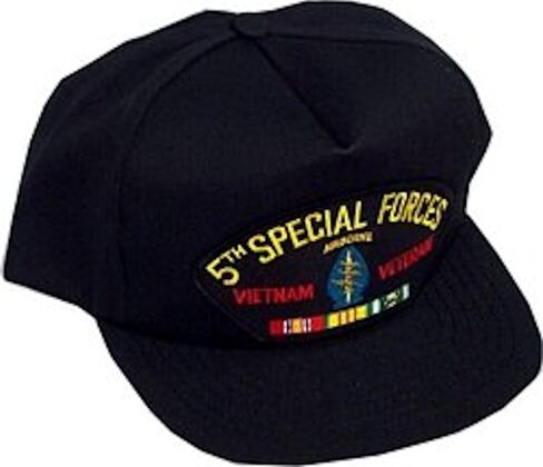قوات HMC 5 الخاصة فيتنام Ballcap Ballcap الأسود in Saudi Arabia