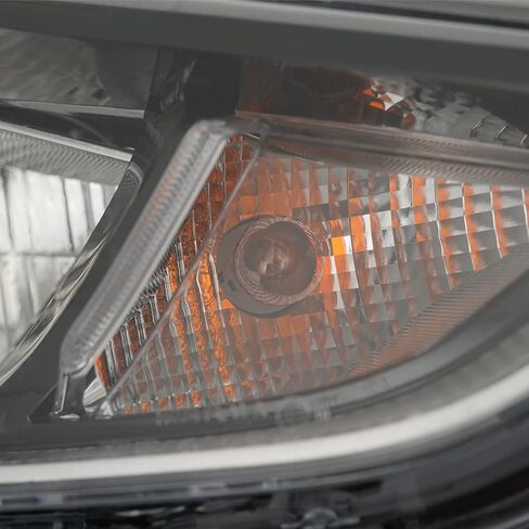 For 2018-2022 Hyundai Accent Headlight Assembly Halogen Headlamp Black Passenger Right Side Replacement HY2503218 in Saudi Arabia