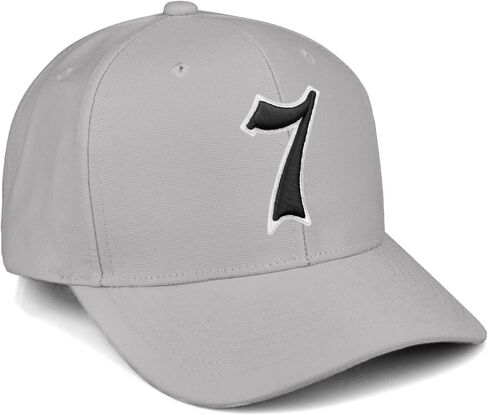 Daxton Premium Mid Profile Hat شبه منحني Cap Cap Cap White Black Black Gothic Assorized A إلى Z رقم الحرف الأولي in Kuwait