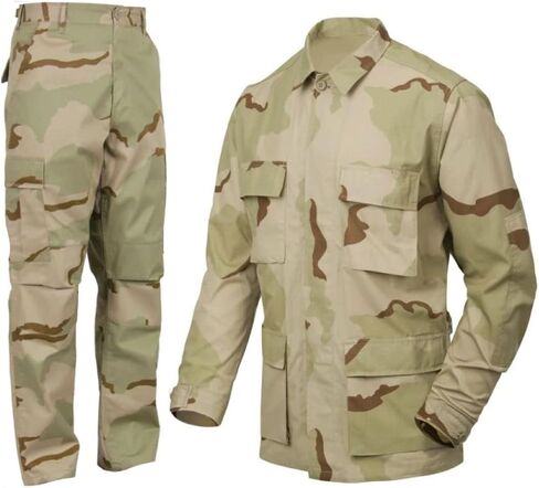 BDU Combat Pants + Jacket Set 65/35 Poly/Cotton Rip Stop in Kuwait