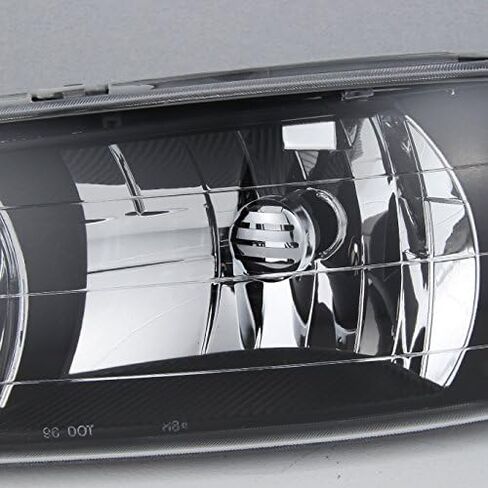 AKKON - لبويك قرن/ريجال OE بديل Chrome Bezel المصابيح الأمامية السائق/الراكب مصابيح رأس الراكب زوج جديد in Saudi Arabia
