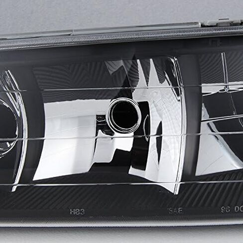 AKKON - لبويك قرن/ريجال OE بديل Chrome Bezel المصابيح الأمامية السائق/الراكب مصابيح رأس الراكب زوج جديد in Saudi Arabia