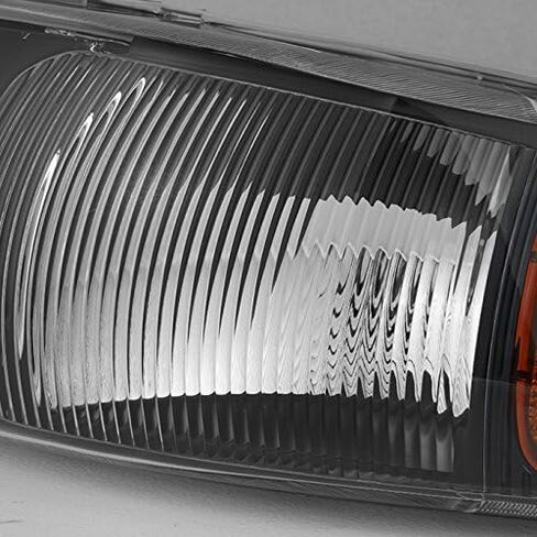 AKKON - لبويك قرن/ريجال OE بديل Chrome Bezel المصابيح الأمامية السائق/الراكب مصابيح رأس الراكب زوج جديد in Saudi Arabia