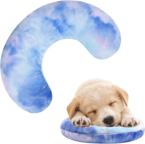 سرير الكلب تهدئة وسادة ، وسادة رقبة للحيوانات الأليفة للقطط الكلب الصغيرة نوم ، ووسائد قطة ناعمة الكلب ، وسادة ناعمة ، ووسادة سرير ناع in Kuwait