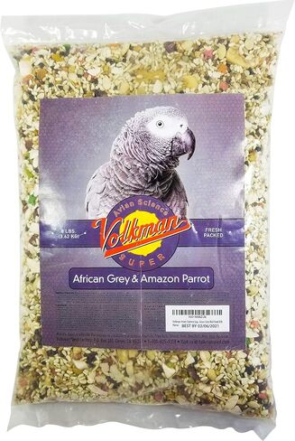 Volkman Avian Science Super African Grey Bird Food 4lb in Kuwait