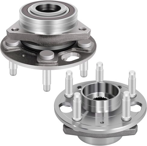 Scitoo Wheel Bearing and Hub Assembly Set 2 Pack Fits 2014-2017 لـ Chevrolet Impala 2013-2016 لـ Chevrolet for Malibu Front Hub Kit مع 5 Lugs 513288 in Saudi Arabia