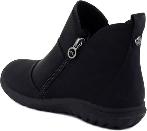JBU Women's Piper Ruched Fashion Comfort Casual Water Resistant Ankle Boot in Saudi Arabia