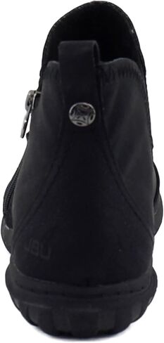 JBU Women's Piper Ruched Fashion Comfort Casual Water Resistant Ankle Boot in Saudi Arabia