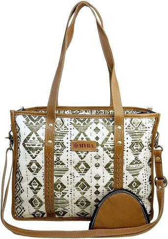 Myra Bag Boho إخفاء محفظة الحمل - Aztec Tote Crossbody للنساء in Saudi Arabia
