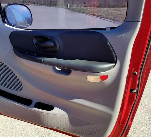 مجموعة Ijdmtoy من LH/RH Clear/Red Combined Lens Side Door مجاملة مجاملة مجاملة مجاملة تتوافق مع فورد 1997-2003 F150 ، 1997-1999 F250 Light Duty in Saudi Arabia