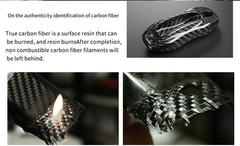 Carbon Fiber Key Fob Cover for Porsche EV Taycan Macan 911 Electric New Version Remote 2024 2025 in Saudi Arabia