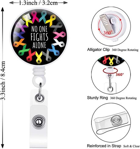 Nurse Badge Reel, Cute Retractable Badge Holders for Nurse Name Tag Card, Labor and Delivery Badge Reel, Funny You're Doing Amazing Sweetie Nursing Doctor Student Medical Work Office in Kuwait