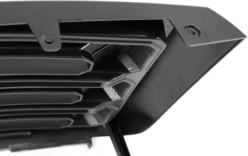Ikon Motorsports ، Grille الأمامي متوافق مع 2007-2013 GMC Sierra 1500 الأمامي المصد مصبقة غير لامع أسود in Saudi Arabia
