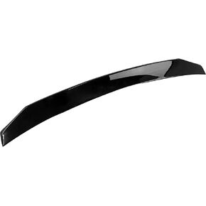 IKON MOTORSPRTS, Trunk Spoiler Compatible with 2021-2025 Kia EV6, Gloss Black X Style ABS Plastic Rear Deck Lid Tail Trim Lip Wing in Saudi Arabia