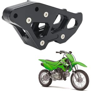 حارس دليل سلسلة المصنع لـ Kawasaki KLX110 / KLX110L 2010-2025 | يحل محل OEM الجزء 12053-1460 (أسود) in Kuwait