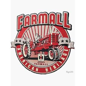 American Heritage Farmall Tractors Vintage,Farmers - Sticker Graphic - Auto, Wall, Laptop, Cell, Truck Sticker for Windows, Cars, Trucks in Saudi Arabia