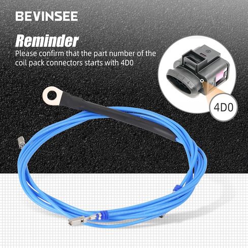 Bevinsee Upgrade Coil Grounding Wire Compatible With VW for EA888 Gen3 2.0T 1.8T "4D0" in Saudi Arabia