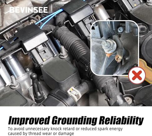 Bevinsee Upgrade Coil Grounding Wire Compatible With VW for EA888 Gen3 2.0T 1.8T "4D0" in Saudi Arabia
