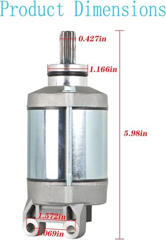 استبدال محرك Starter Labwork لـ Kawasaki KFX450R 2008-2014 استبدال 21163-0033 in Saudi Arabia
