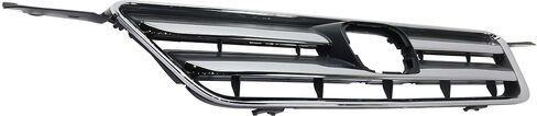 Garage-Pro Grille Assembly Compatible with 2005-2006 Honda CR-V Chrome Shell with Painted Dark Gray Insert in Saudi Arabia