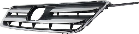 Garage-Pro Grille Assembly Compatible with 2005-2006 Honda CR-V Chrome Shell with Painted Dark Gray Insert in Saudi Arabia