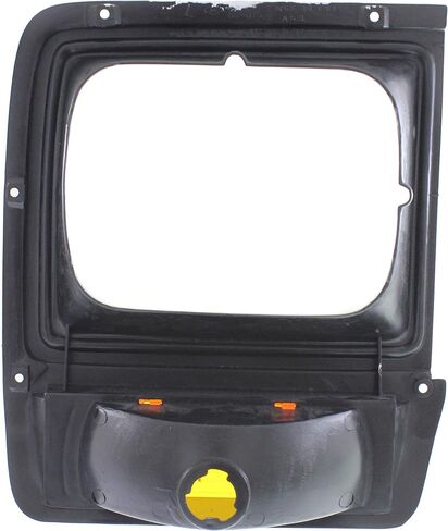 Evan Fischer Grille Assembly Kit Compatible With 1986-1990 Dodge D150, Fits W250, W150, Ramcharger, Fits 1986-1989 D100, Chrome; Headlight Door - Silver Plastic CH1200103 CH2512122 CH2513122 in Saudi Arabia
