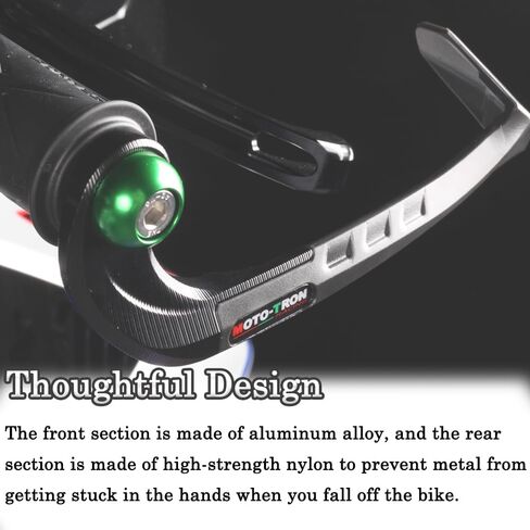 Moto Tron دراجة نارية Bar End Lever Guards 2.0 Universal CNC CLUCT BRAKE BRAKE HANTERCORS in Saudi Arabia