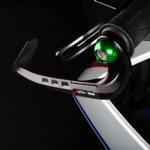 Moto Tron دراجة نارية Bar End Lever Guards 2.0 Universal CNC CLUCT BRAKE BRAKE HANTERCORS in Saudi Arabia