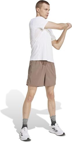 adidas Men's Own The Run Shorts, Trace Brown in Saudi Arabia