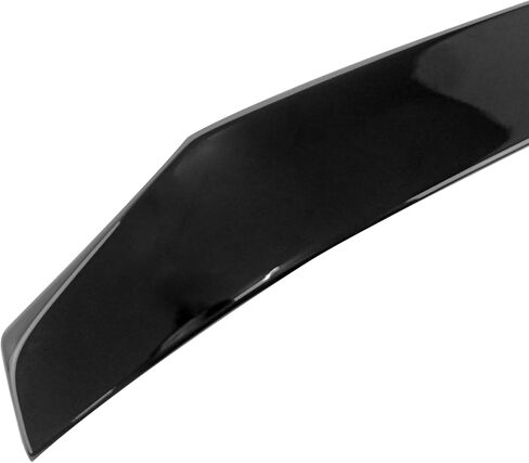 IKON MOTORSPRTS, Trunk Spoiler Compatible with 2021-2025 Kia EV6, Gloss Black X Style ABS Plastic Rear Deck Lid Tail Trim Lip Wing in Saudi Arabia