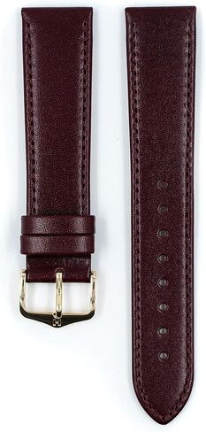 حزام ساعة Hirsch Osiris Leather - جلد العجل ذو الحبيبات الجميلة - أسود ، أزرق ، بورغوندي ، أخضر ، منتصف البني - 12 مم ، 13 مم ، 15 مم ، 16 مم ، 18 ملم ، 20 ملم in Kuwait