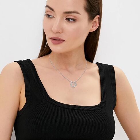 Cross Necklace for Women 925 Sterling Silver Faith Cross Pendant Christian Jewelry Catholic Gifts for Women Girlfriend Mom in Saudi Arabia
