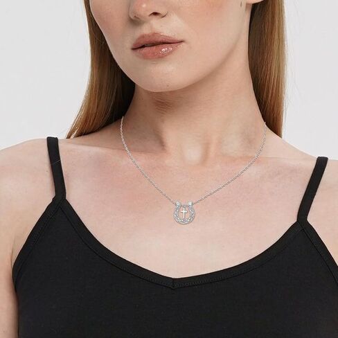 Cross Necklace for Women 925 Sterling Silver Faith Cross Pendant Christian Jewelry Catholic Gifts for Women Girlfriend Mom in Saudi Arabia