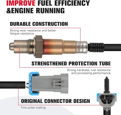 Oxygen Sensor Downstream Compatible for Buick Regal 2011-2013, Verano 2013-2016, 2.0L Bank 1 Sensor 2, O2 Sensor, 250-241189 in Saudi Arabia