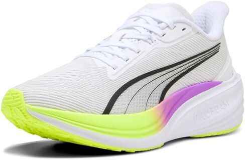 PUMA Darter Pro Women's Sneaker ، 8 B (M) US ، White-Magenta-Yellow in Kuwait