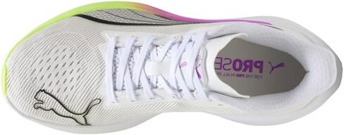 PUMA Darter Pro Women's Sneaker ، 8 B (M) US ، White-Magenta-Yellow in Kuwait