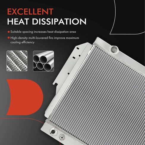 A-premium argeium soodant soodant Assembly مع مبرد زيت الإرسال متوافق مع Dodge CB300 ، D100 ، D150 ، D200 ، D250 ، D300 ، D350 ، D400 ، D450 ، RAMCHAR ، RD200 ، W100 ، W150 ، W200 ، W250 ، W300 in Saudi Arabia