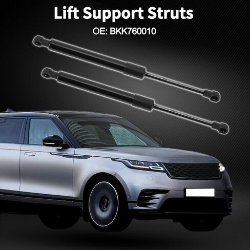Front Hood Lift Supports Struts Gas Spring No.BKK760010 for Land Rover Range Rover 2003-2012 Black 2PCS in Saudi Arabia