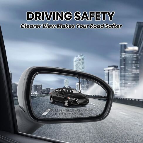 مرآة جانب الركاب متوافقة مع 2016 2017 2018 2019 2020 2021 2022 Ford Fusion Fusion Donual Fileding View View View Power Rise FS7Z-17682-B Black 3 Pins in Kuwait