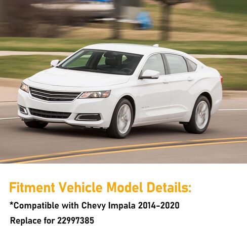 متوافق مع غطاء مرآة الباب الجانبي لبرنامج Chevy Impala ، 2014-2020،10 ، غطاء غلاف الإسكان Gen Impala Mirror للجانب الأيسر ، استبدال غطاء غطاء الرؤية الخلفية ، أبيض ، جهاز كمبيوتر واحد in Kuwait