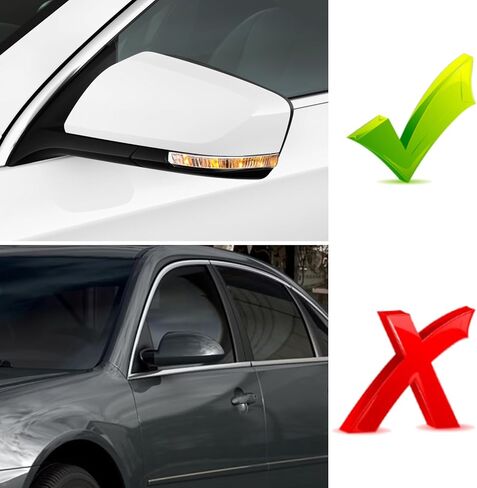 متوافق مع غطاء مرآة الباب الجانبي لبرنامج Chevy Impala ، 2014-2020،10 ، غطاء غلاف الإسكان Gen Impala Mirror للجانب الأيسر ، استبدال غطاء غطاء الرؤية الخلفية ، أبيض ، جهاز كمبيوتر واحد in Kuwait