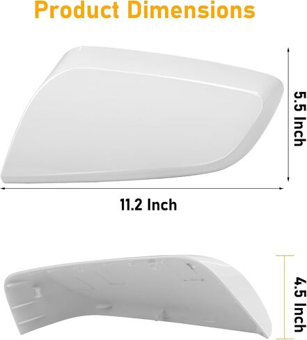 متوافق مع غطاء مرآة الباب الجانبي لبرنامج Chevy Impala ، 2014-2020،10 ، غطاء غلاف الإسكان Gen Impala Mirror للجانب الأيسر ، استبدال غطاء غطاء الرؤية الخلفية ، أبيض ، جهاز كمبيوتر واحد in Kuwait