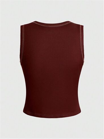 Milumia Women's Y2k Letter Figure Graphic Tank Top Grunge Punk Sleeveless Tops Festival in Saudi Arabia