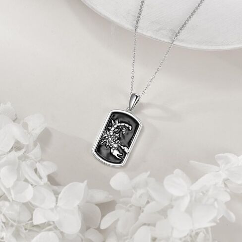 Sterling Silver Necklace for Women Fashion Trend Necklace Fine Jewelry Neutral Style Necklace for Women Men Blessing Necklace Gift for Women Men in Saudi Arabia