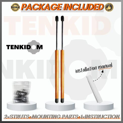 Front Hood Struts Compatible with Nissan Skyline GT-R (R33) 1995-1998 Shock Lift Supports Bonnet Gas Dampers Springs Kit No-Drill Bolt-on in Saudi Arabia
