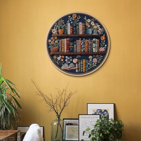 Magic Bookshelf Puzzles for Adults 1000 Pieces, Vintage Book Wildflower Pages Jigsaw Puzzle 1000 Pieces, Plant Floral Potion Mushroom Puzzle, Retro Challenging Hard Puzzle for Book Lovers in Saudi Arabia