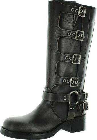 Steve Madden Women's Brocks Fashion Boot, Brown Suede, 8 in Saudi Arabia