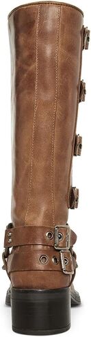 Steve Madden Women's Brocks Fashion Boot, Brown Suede, 8 in Saudi Arabia