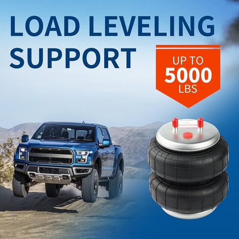 طقم تعليق الوسادة الهوائية لعام 2015-2025 Ford F150 - تحسين سعة القطر مع نوابض المساعدة الخلفية - يحل محل طقوس ركوب Firestone 2582 - متوافقة مع 2WD و 4WD - يدعم ما يصل إلى 5000 رطل in Saudi Arabia