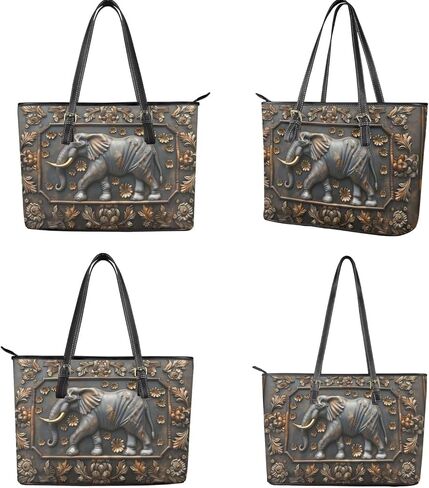 Womens Handbag Wallet Set Leather Satchel Purse Handbag with Wristlet Wallet Top Handle Handbag for Ladies in Kuwait